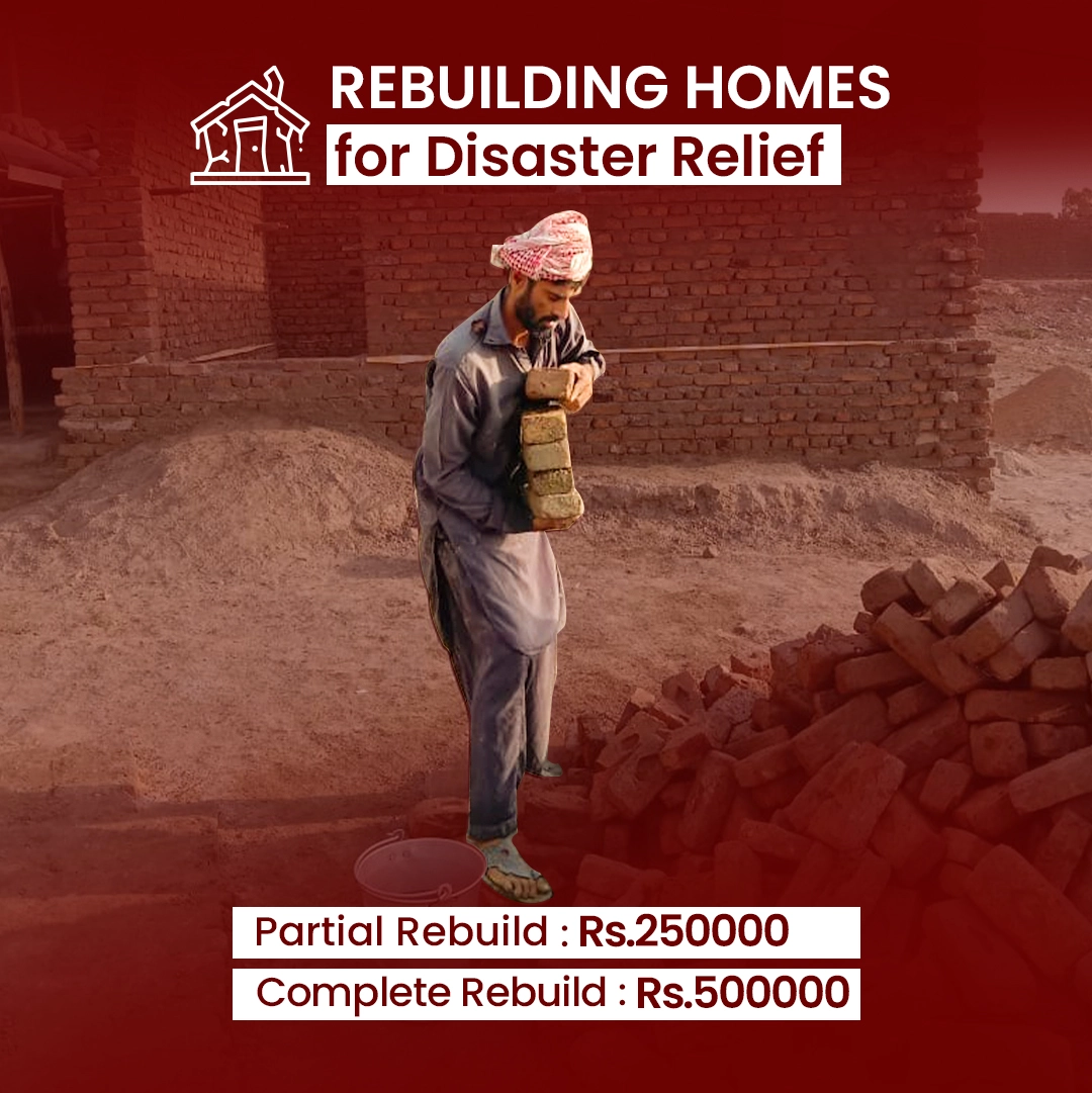 Rebuilding Homes (Rehabilitation) - Disaster Relief
