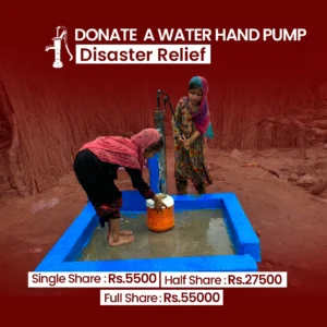 Water Hand Pump (Disaster Relief)
